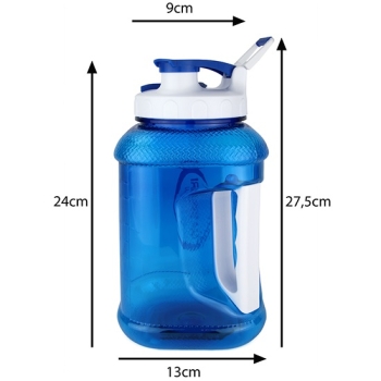 Gaspari Nutrition Water Jug Crater Cap Blue – kanister 1,89L