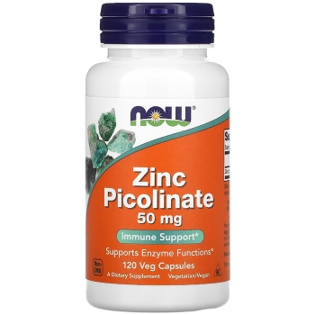 NOW Foods Zinc Picolinate 50mg 120 weg. kaps.